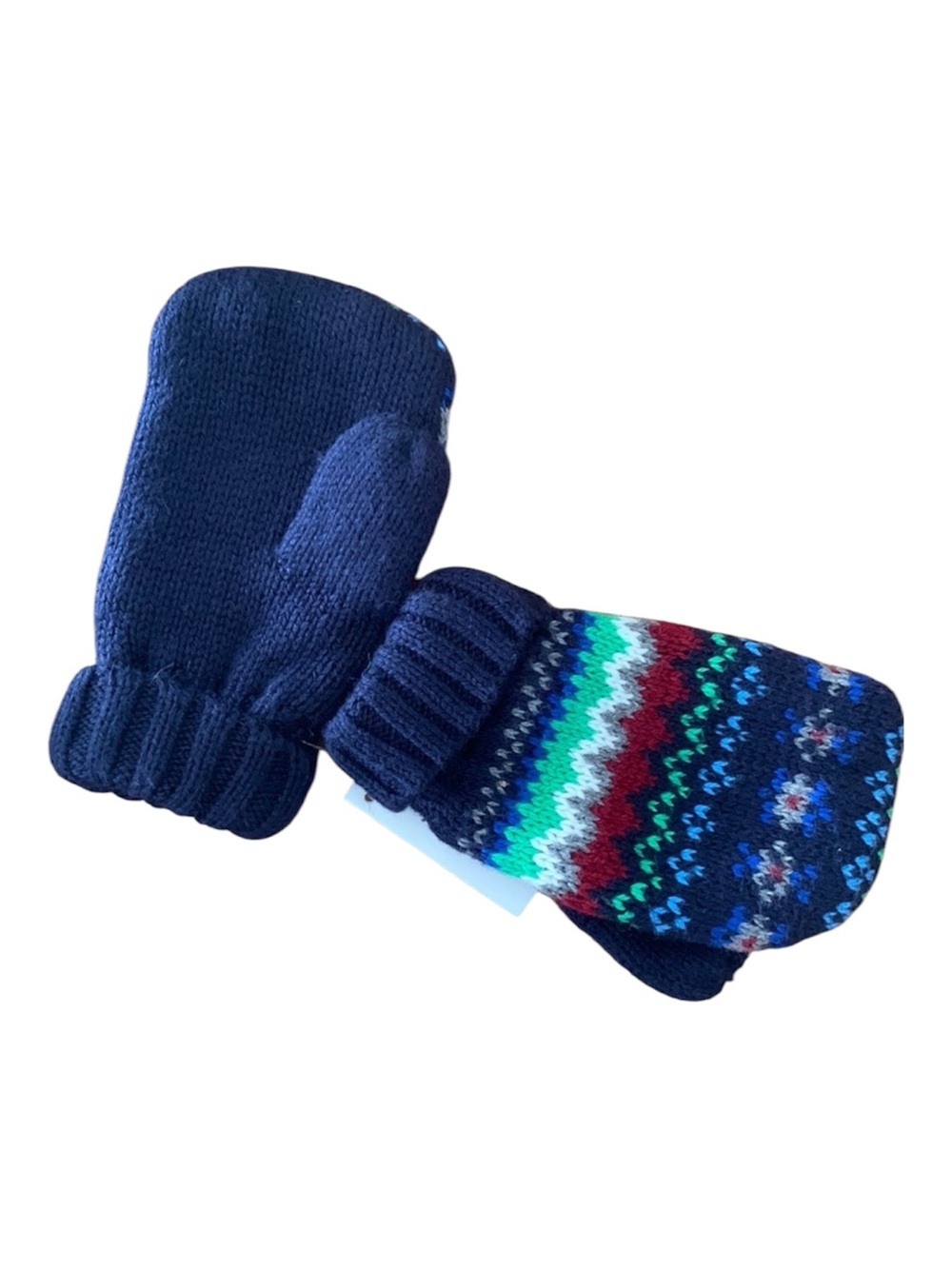 Janie and Jack Baby Multi-Color Mittens Unisex